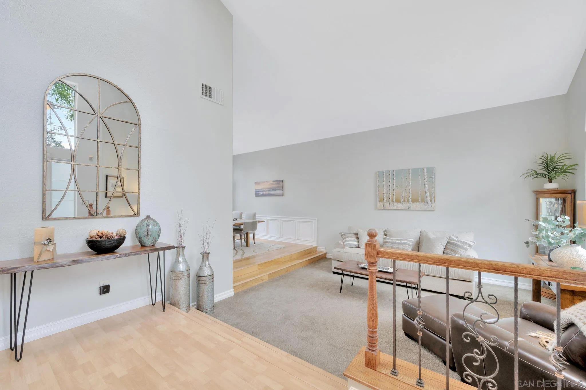 15095 Garden Road Poway, CA 92064 - Photo 6 of 55 a living room with furniture and a wooden floor