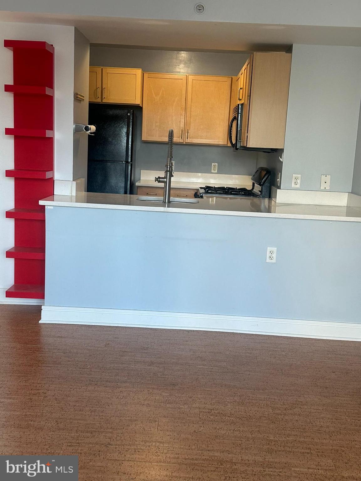 800 4th Street Southwest, Unit S325 Washington, DC 20024 - Photo 5 of 17 a view of kitchen with stainless steel appliances granite countertop a sink and a stove