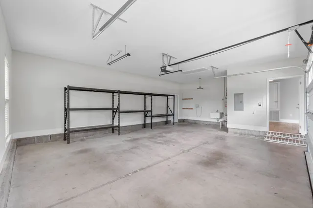 a view of swimming pool from a balcony