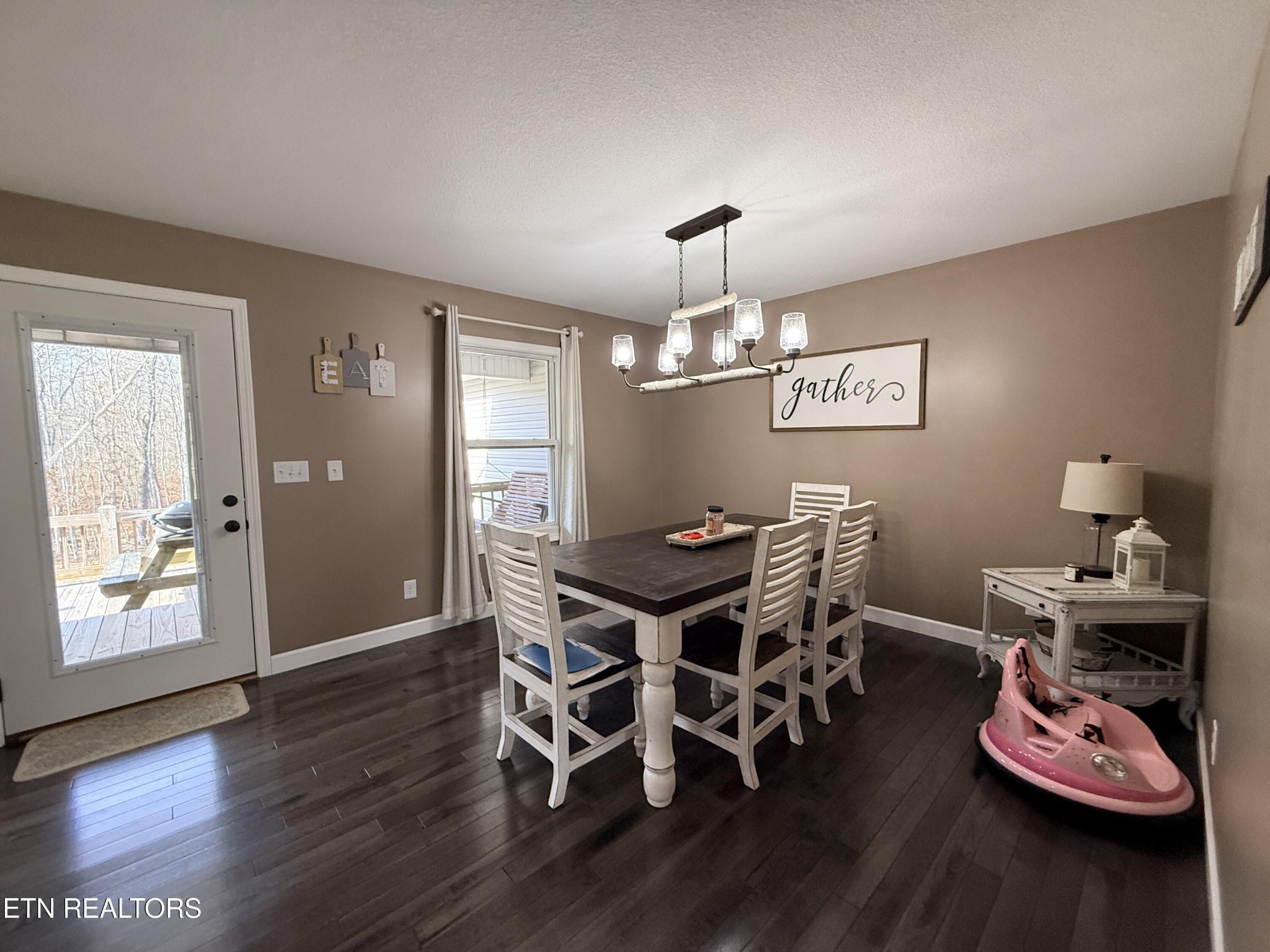 1926 Old Grimsley Road Grimsley, TN 38565 - Photo 14 of 41 a view of a dining room with furniture and wooden floor