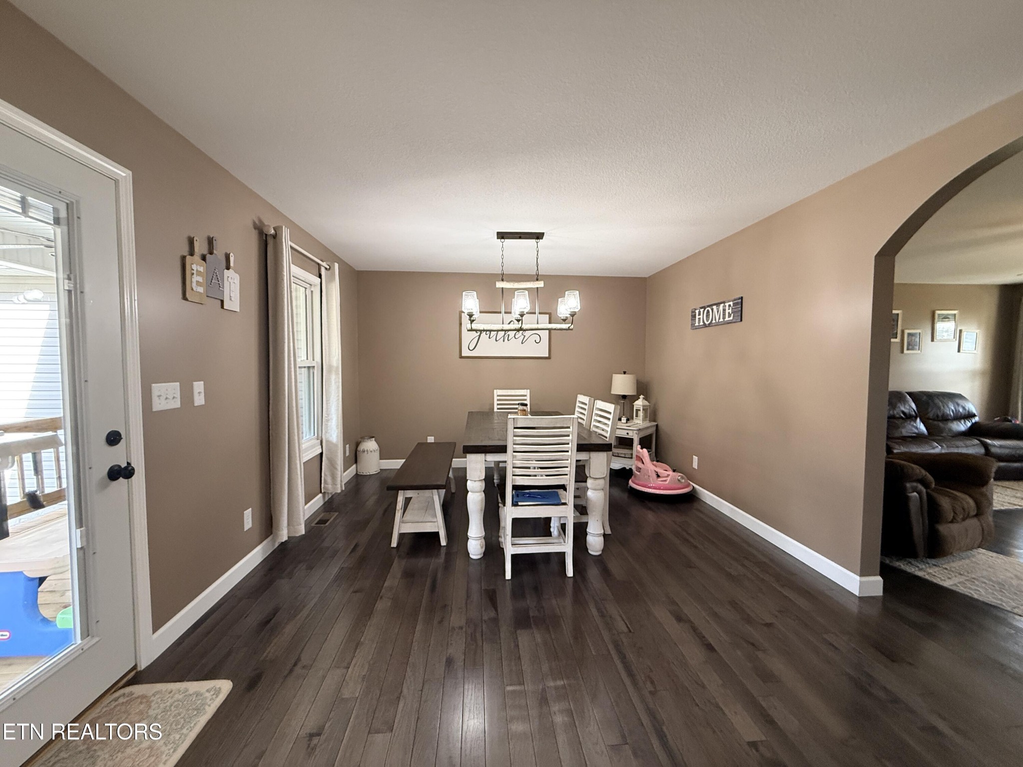 1926 Old Grimsley Road Grimsley, TN 38565 - Photo 16 of 41 a view of a dining room with furniture and wooden floor