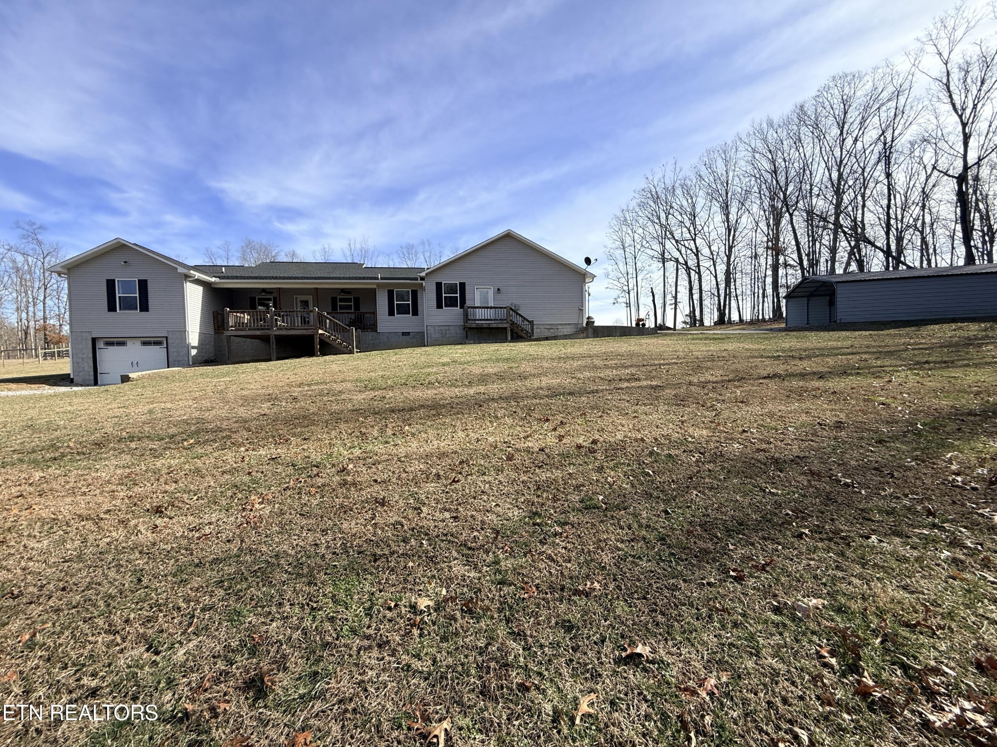1926 Old Grimsley Road Grimsley, TN 38565 - Photo 3 of 41 a front view of house with yard and trees