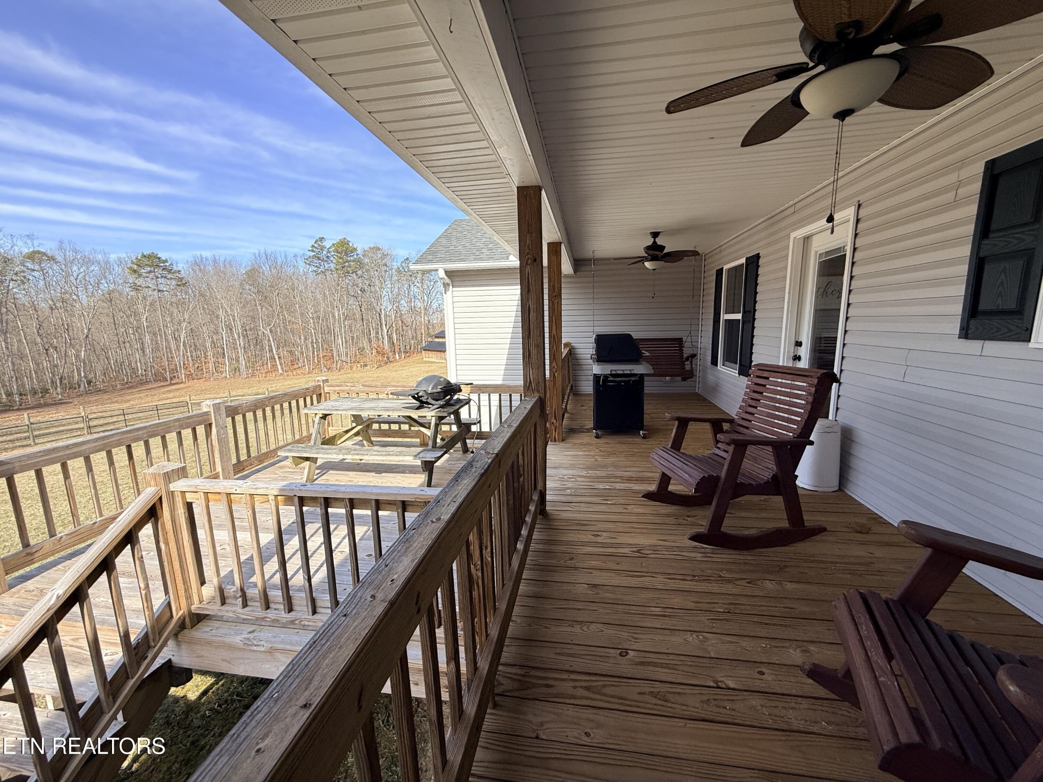 1926 Old Grimsley Road Grimsley, TN 38565 - Photo 34 of 41 a view of a chairs on the roof deck