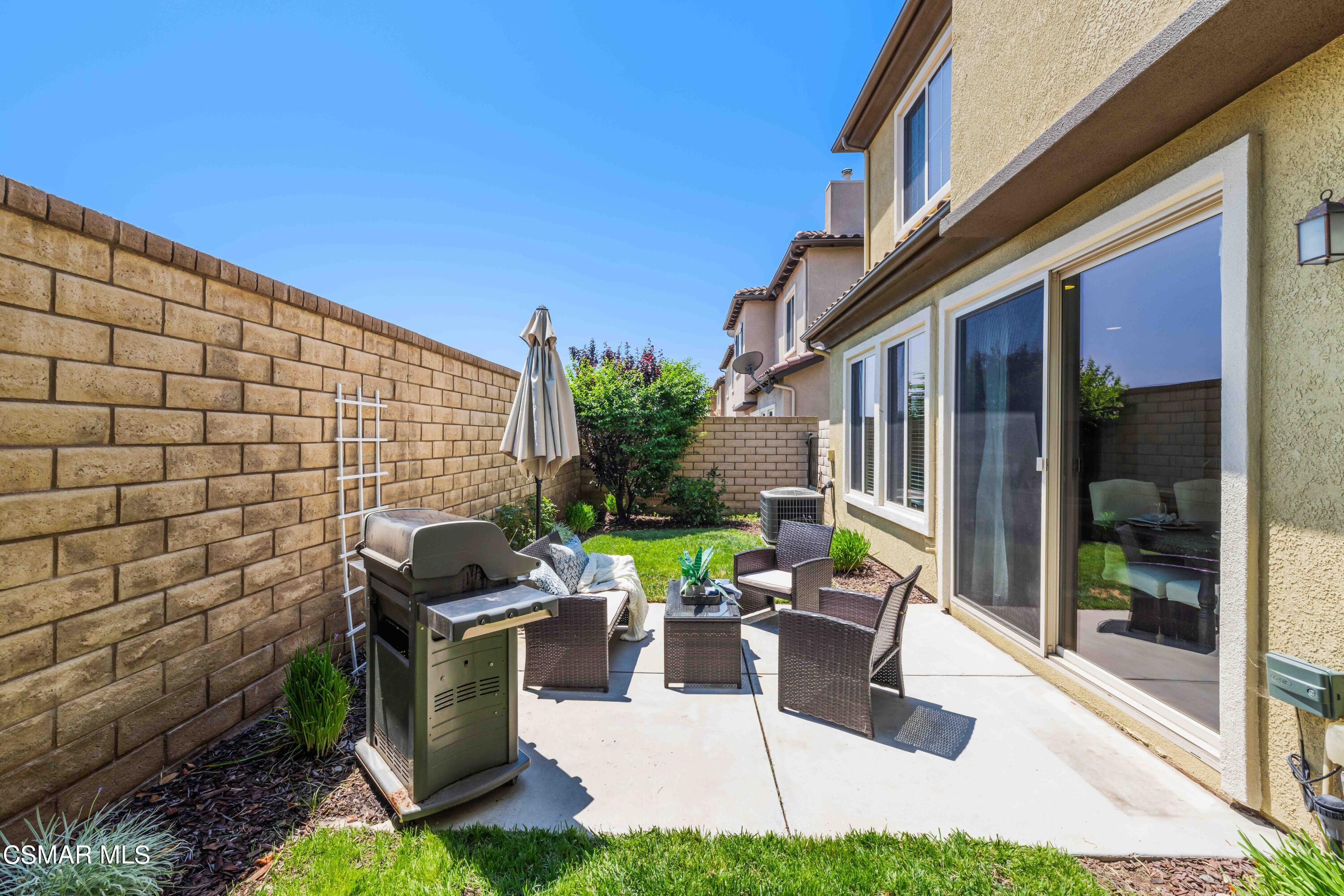 6802 Simmons Way Moorpark, CA 93021 - Photo 23 of 36 a view of yard with patio