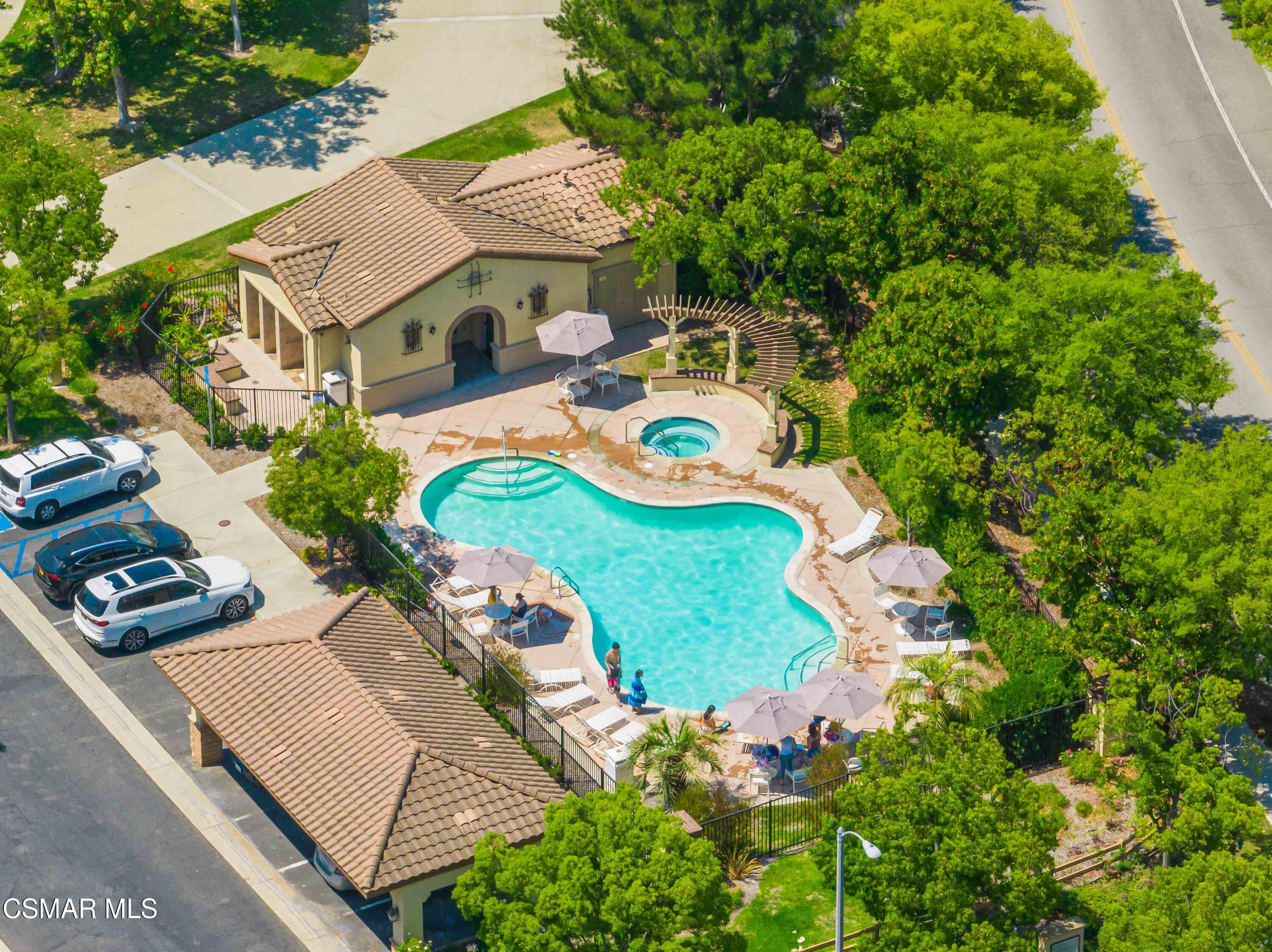 6802 Simmons Way Moorpark, CA 93021 - Photo 36 of 36 an aerial view of a house with outdoor space