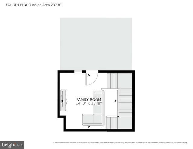 4638 Woodberry Street Riverdale, MD 20737 - Photo 75 of 78 Spacious fourth-floor family room layout.
