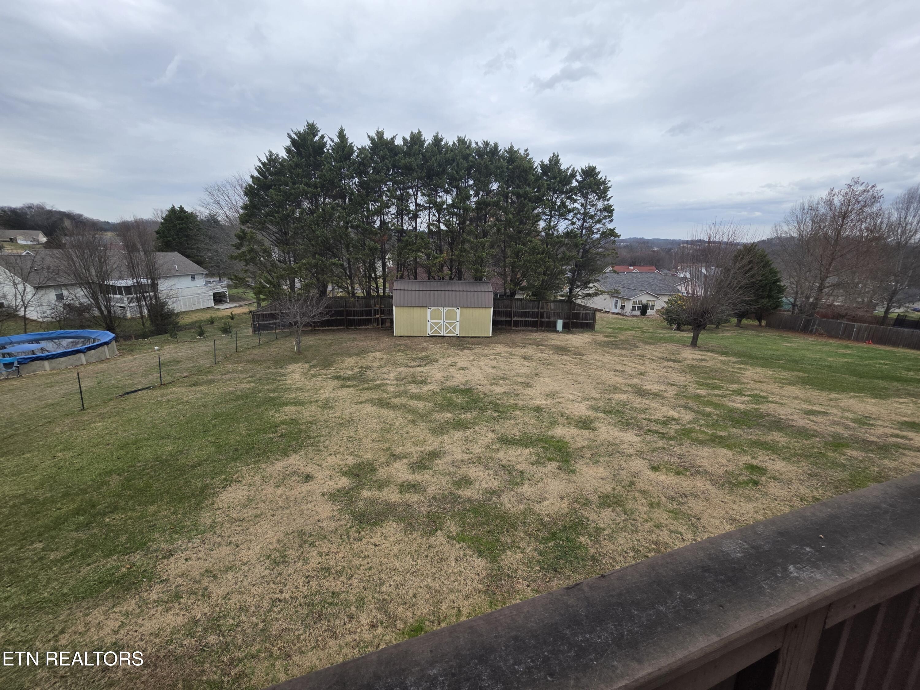 1750 Meadow Ridge Circle Sevierville, TN 37862 - Photo 25 of 25 Back yard with shed