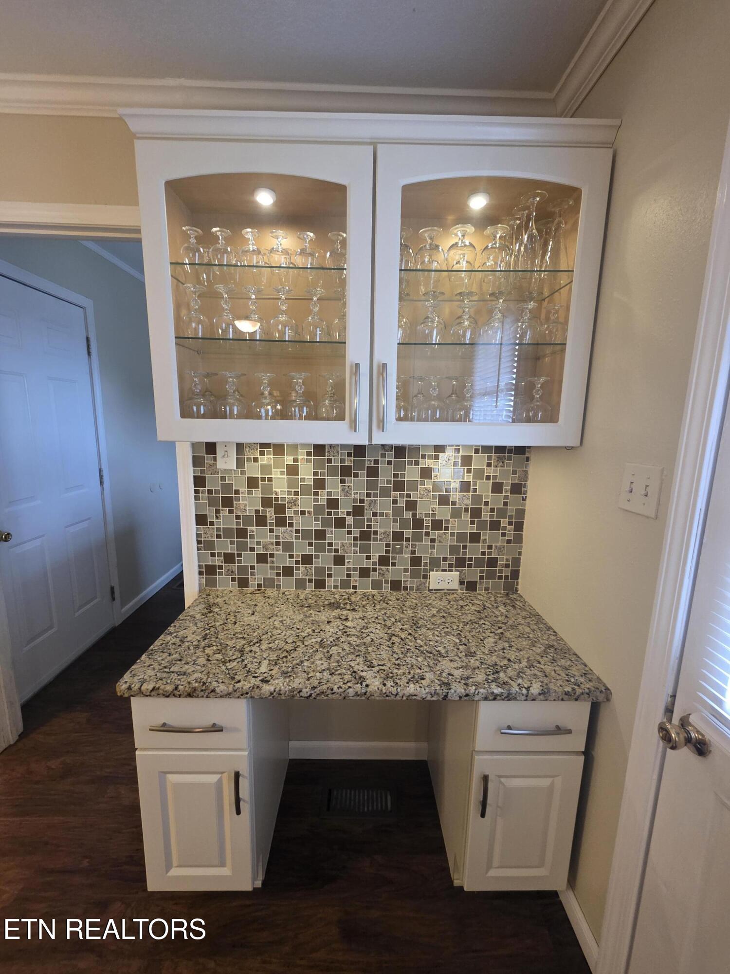 1750 Meadow Ridge Circle Sevierville, TN 37862 - Photo 6 of 25 Desk/work area in kitchen