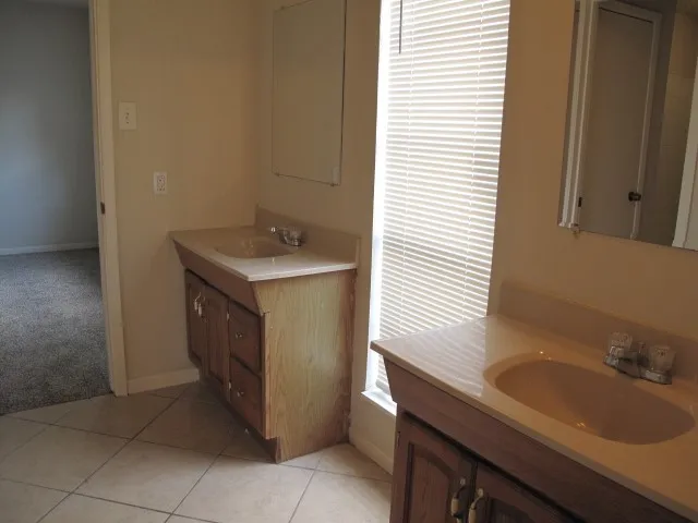 a bathroom with a sink and a bathtub