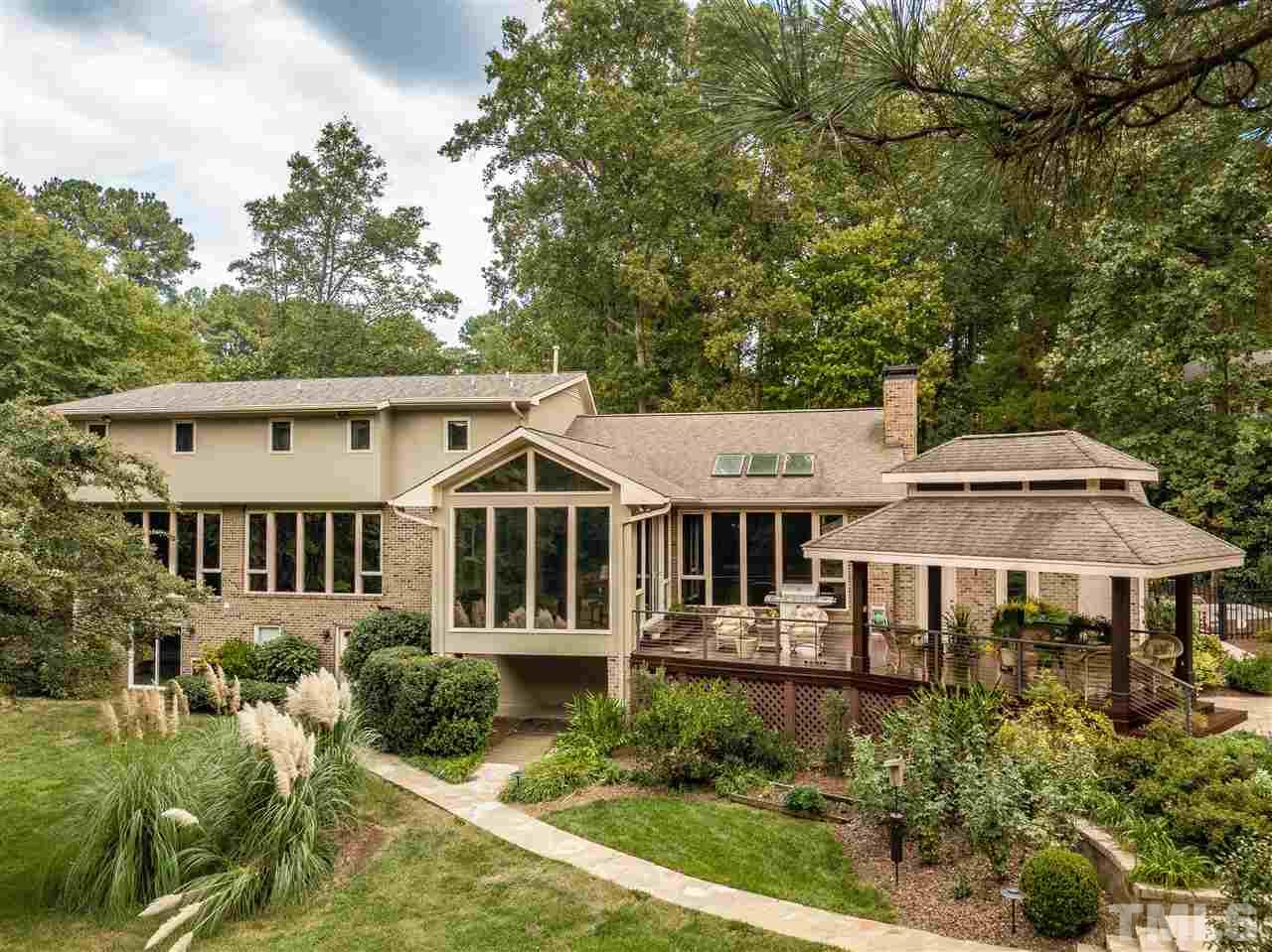 2008 Prescott Place Raleigh, NC 27615 - Photo 3 of 30 an aerial view of a house with yard and green space