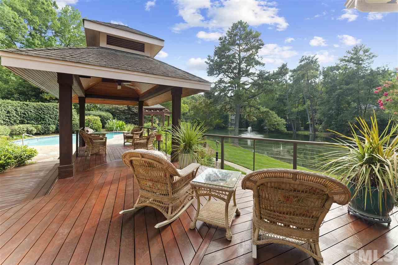 2008 Prescott Place Raleigh, NC 27615 - Photo 6 of 30 a garden view with a seating space