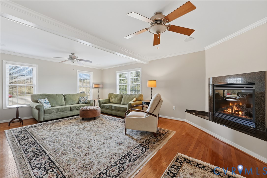 2326 Mill Road Powhatan, VA 23139 - Photo 11 of 50 a living room with furniture and a rug