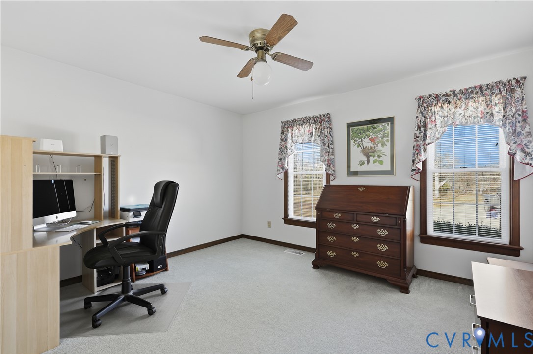 2326 Mill Road Powhatan, VA 23139 - Photo 18 of 50 a bedroom with a workspace