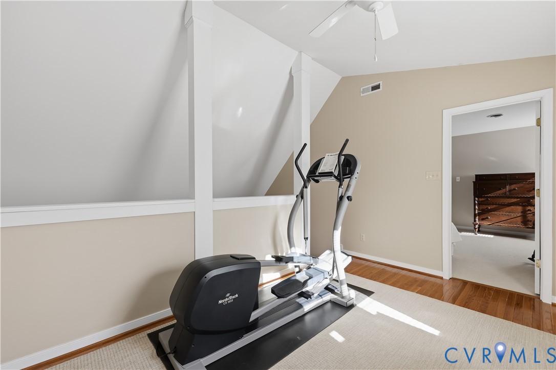 2326 Mill Road Powhatan, VA 23139 - Photo 26 of 50 a room with gym equipment
