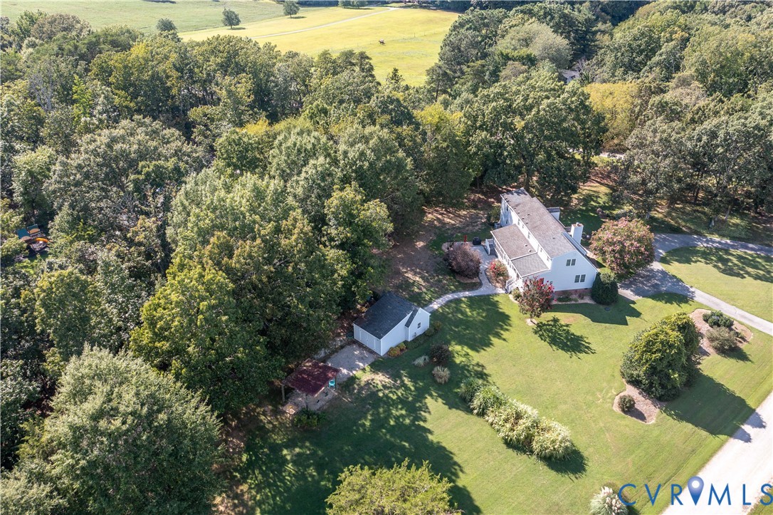 2326 Mill Road Powhatan, VA 23139 - Photo 38 of 50 an aerial view of residential houses with outdoor space