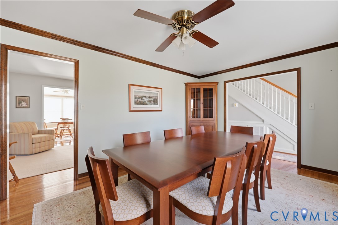 2326 Mill Road Powhatan, VA 23139 - Photo 3 of 50 a view of a dining room with furniture