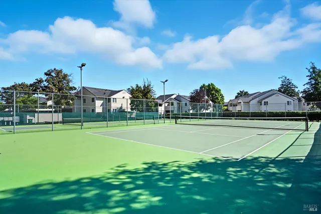 a view of tennis court