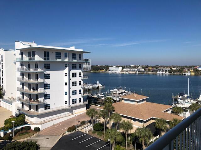 197 Durango Road, Unit 6C Destin, FL 32541 - Photo 27 of 62 a view of a lake with tall buildings