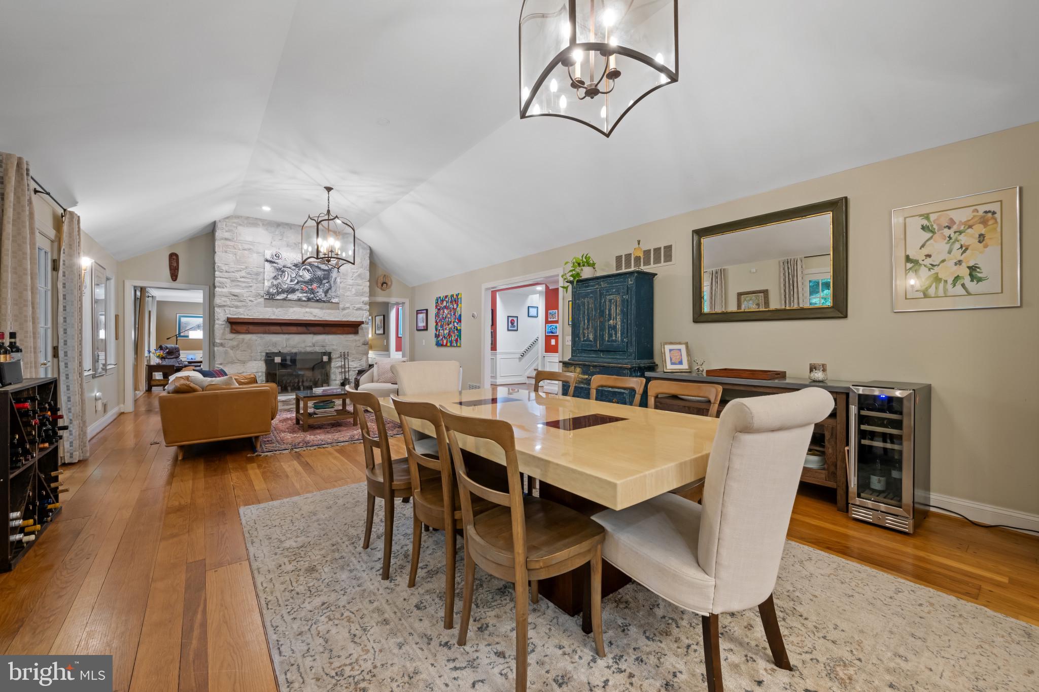 901 Navy Road Baltimore, MD 21204 - Photo 11 of 40 a view of a dining room with furniture and wooden floor