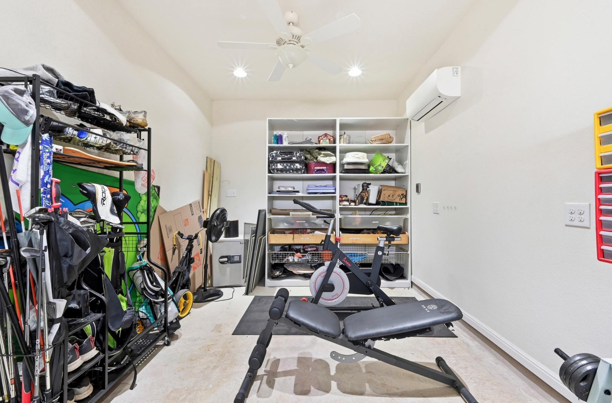 194 Treehaven Court Buda, TX 78610 - Photo 34 of 37 a view of a room with gym equipment