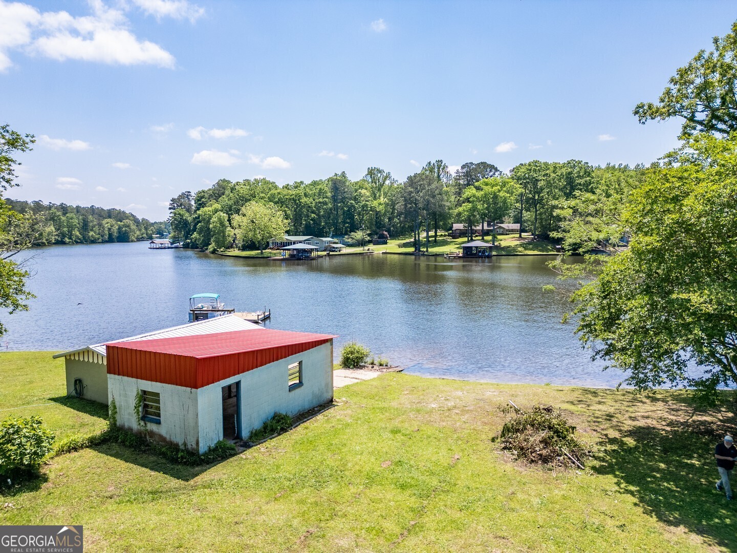 114 Mabry Road Jackson, GA 30233 - Photo 19 of 57 a view of a lake with outdoor space