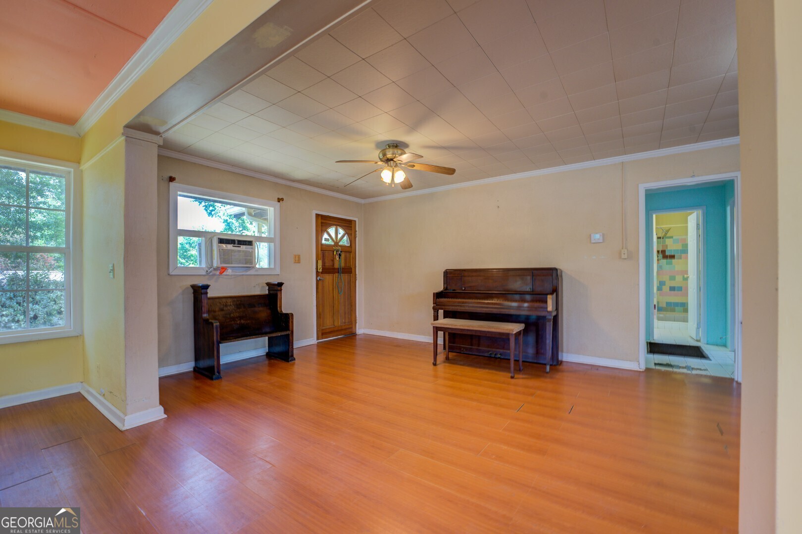 114 Mabry Road Jackson, GA 30233 - Photo 33 of 57 a living room with furniture and a fireplace