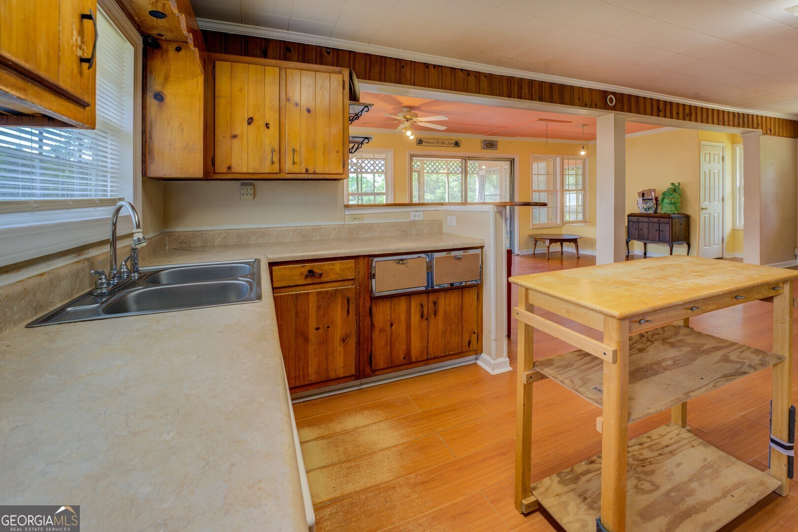 114 Mabry Road Jackson, GA 30233 - Photo 40 of 57 a kitchen that has a sink and a stove in it