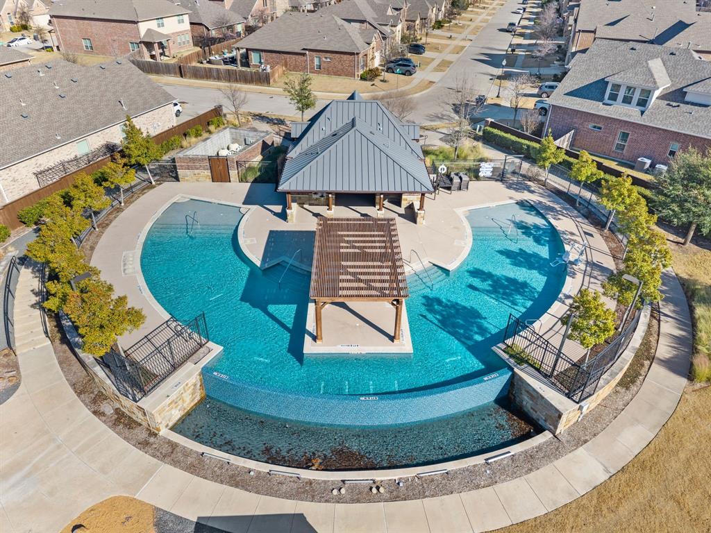 10920 Calvert Place McKinney, TX 75071 - Photo 28 of 37 an aerial view of a house