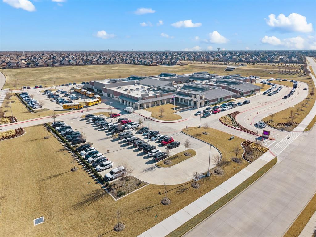 10920 Calvert Place McKinney, TX 75071 - Photo 30 of 37 view of a swimming pool and an outdoor seating