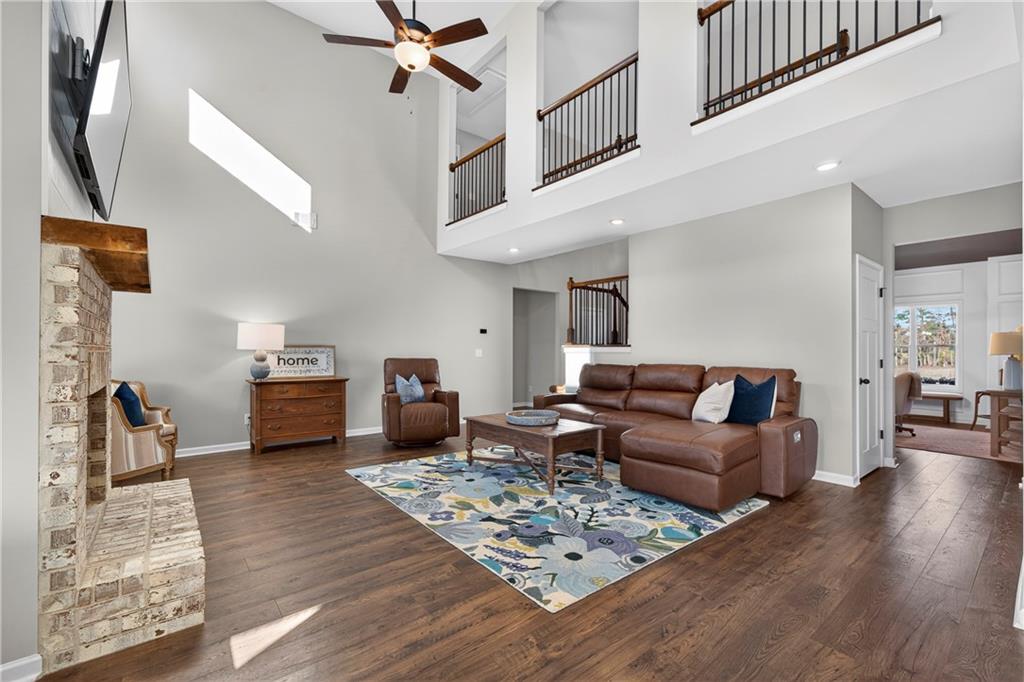 103 Hammond Road Griffin, GA 30223 - Photo 35 of 76 a living room with furniture and wooden floor