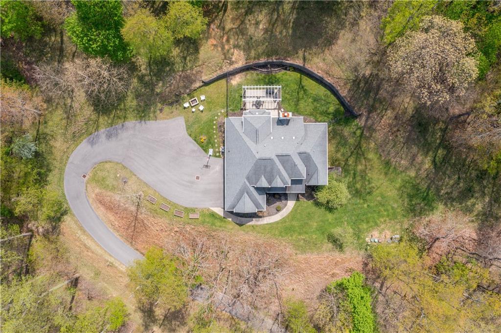 352 Water Works Road Sewickley, PA 15143 - Photo 47 of 49 an aerial view of a house with a yard