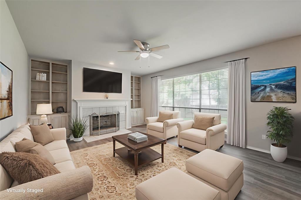 1803 Haydenbend Circle Grapevine, TX 76051 - Photo 17 of 40 Virtually Staged Family Room