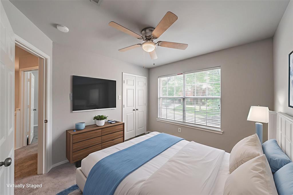 1803 Haydenbend Circle Grapevine, TX 76051 - Photo 31 of 40 Virtually Staged Secondary bedroom on the front of the house.
