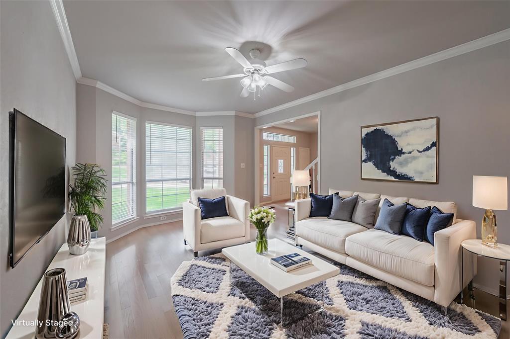 1803 Haydenbend Circle Grapevine, TX 76051 - Photo 7 of 40 Virtually Staged Formal Living Room