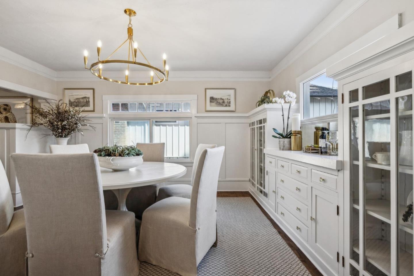 829 Edgehill Drive Burlingame, CA 94010 - Photo 18 of 99 a view of a dining room with furniture