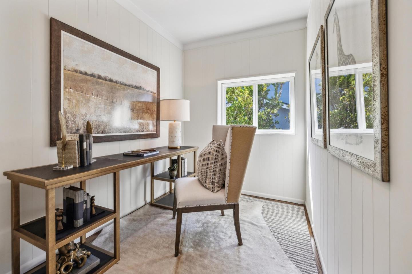 829 Edgehill Drive Burlingame, CA 94010 - Photo 53 of 99 a view of a dining room with furniture window and outside view