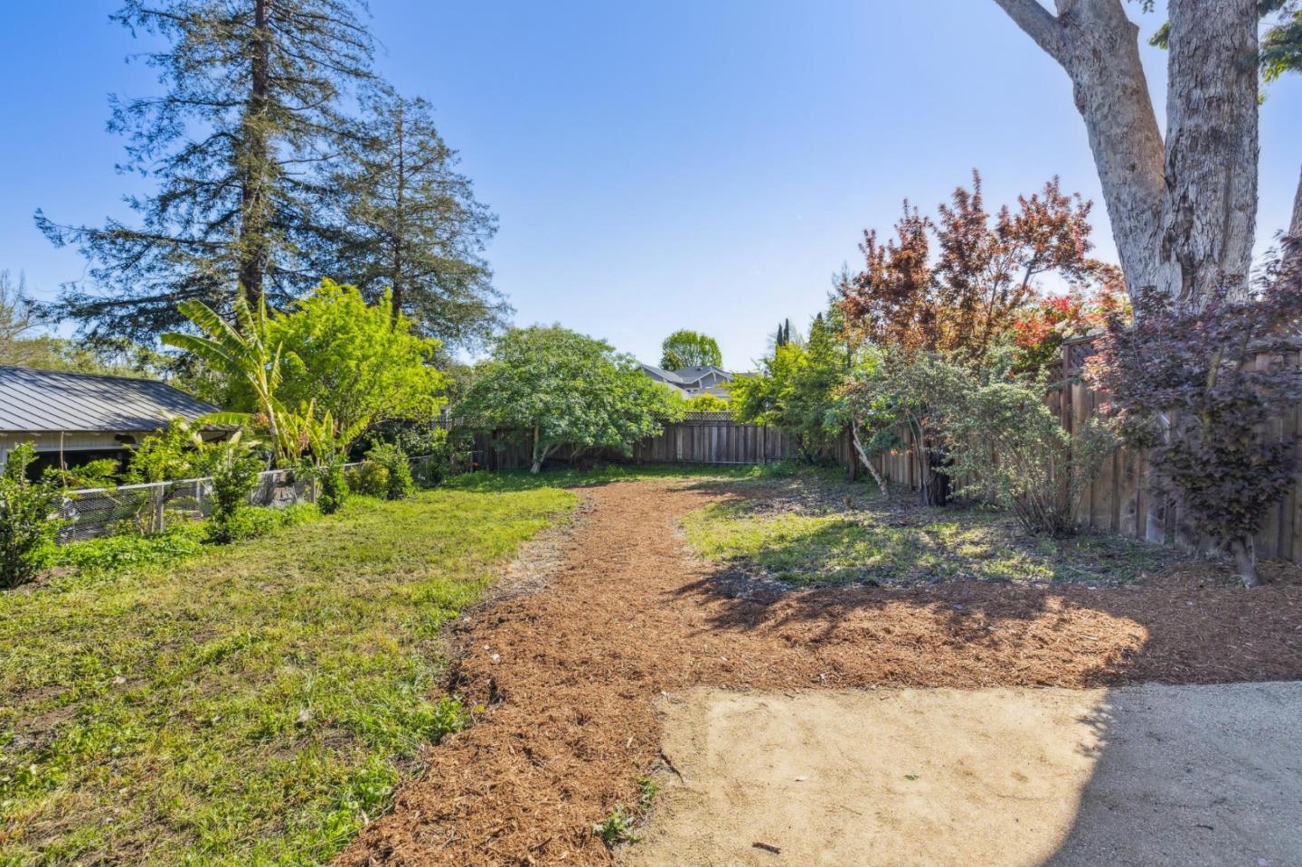 829 Edgehill Drive Burlingame, CA 94010 - Photo 63 of 99 a view of a yard with plants and trees