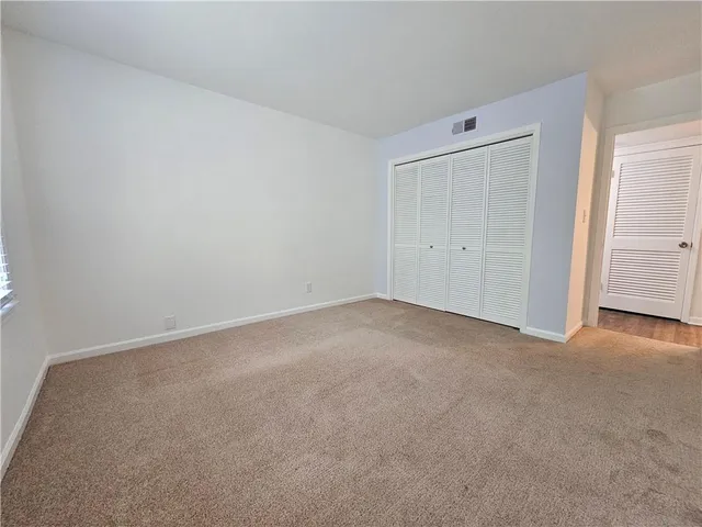 a view of empty room