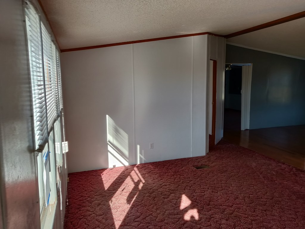 411 Scott Road Elko, GA 31025 - Photo 6 of 27 a bedroom with a bed and a chandelier