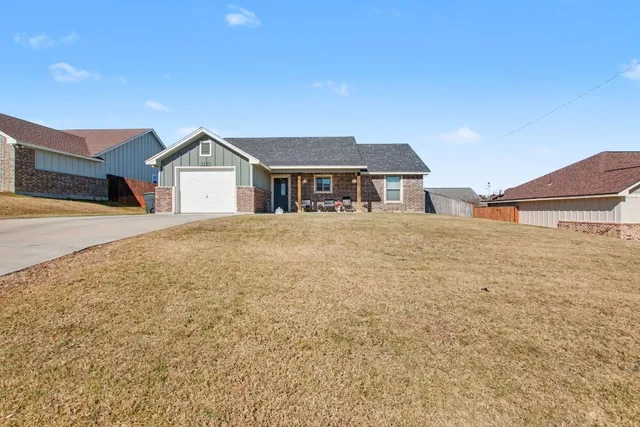 a house with a outdoor space