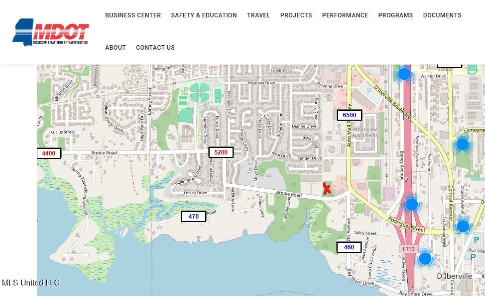 0 Brodie Road Diberville, MS 39540 - Photo 2 of 5 Traffic count