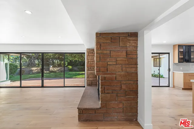 a view of front door