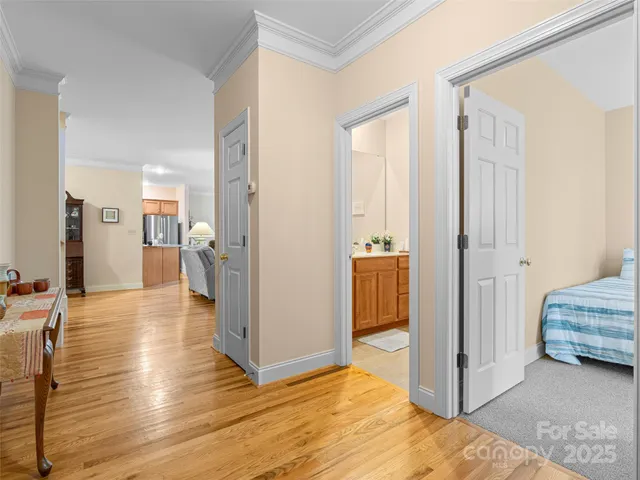 a view of a livingroom with furniture and front door