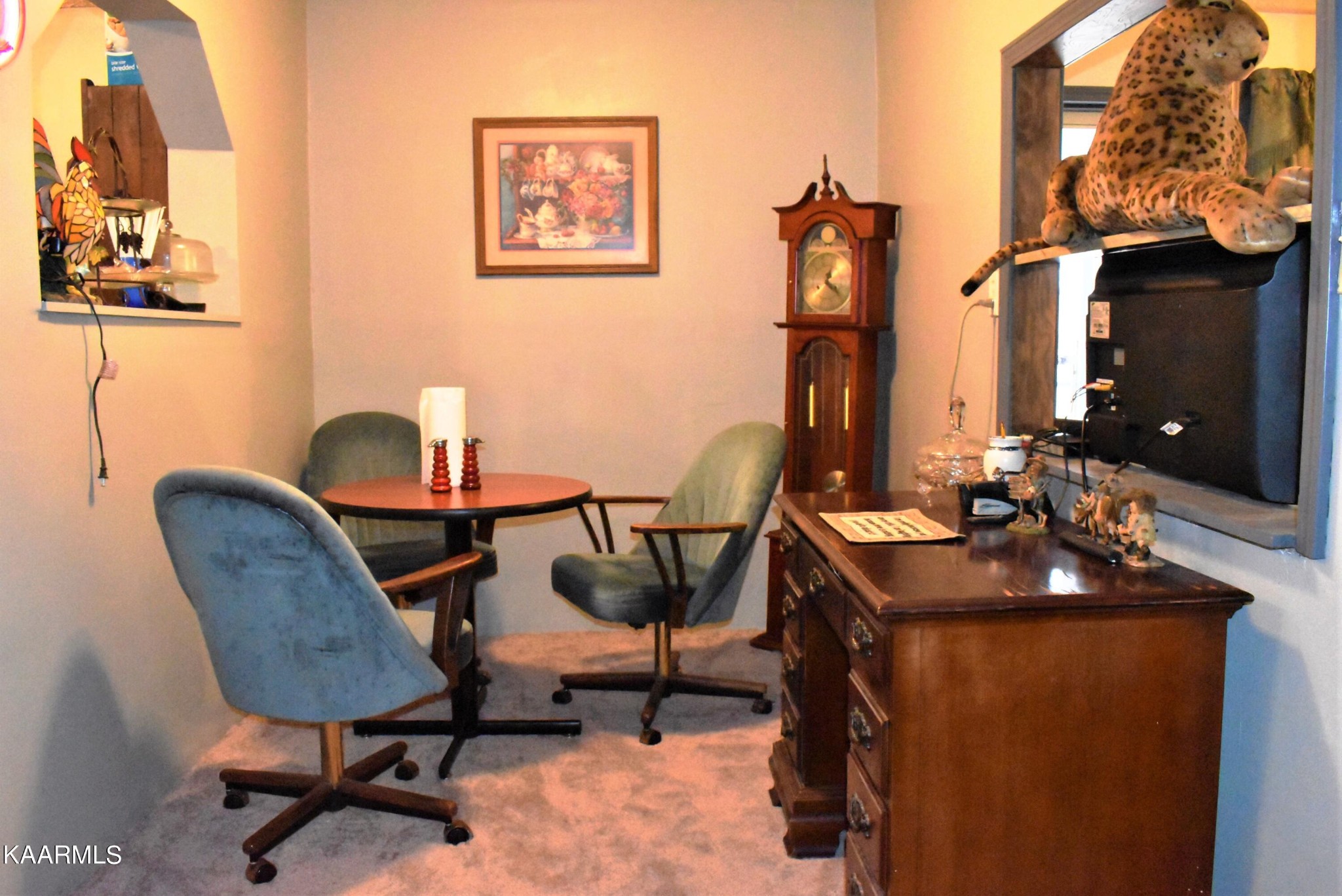 419 Stone Loop Crossville, TN 38571 - Photo 18 of 46 a view of a workspace with furniture and a mirror