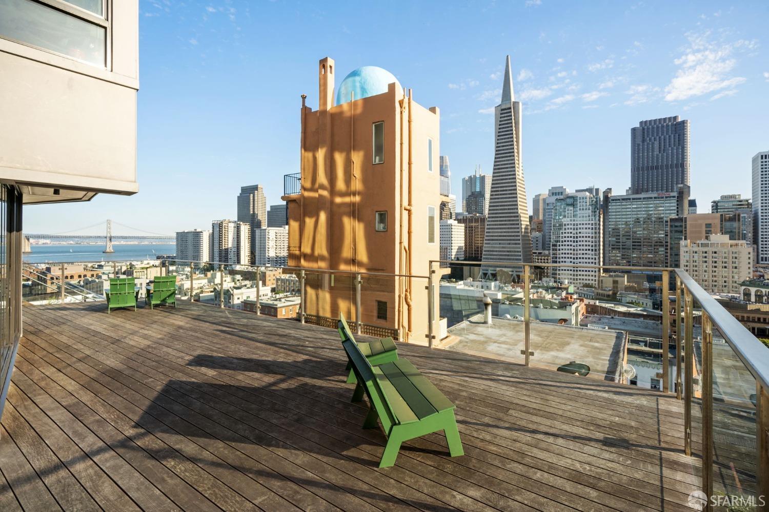 455 Vallejo Street, Unit PH6 San Francisco, CA 94133 - Photo 23 of 45 a view of a city with tall buildings