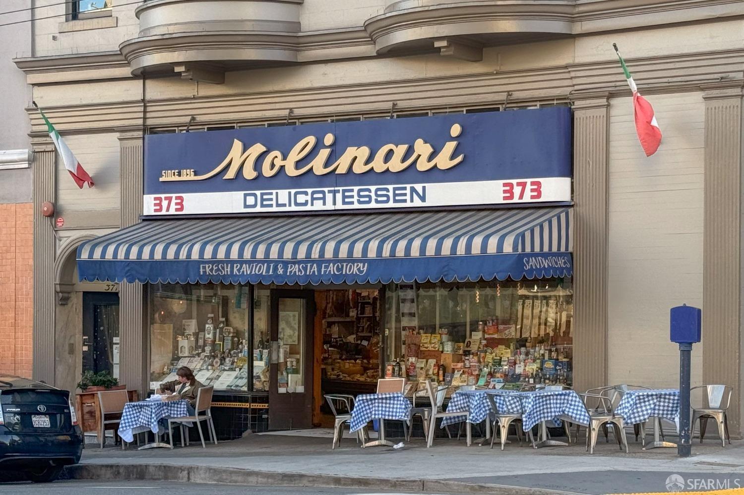 455 Vallejo Street, Unit PH6 San Francisco, CA 94133 - Photo 43 of 45 a book store on the corner of the building