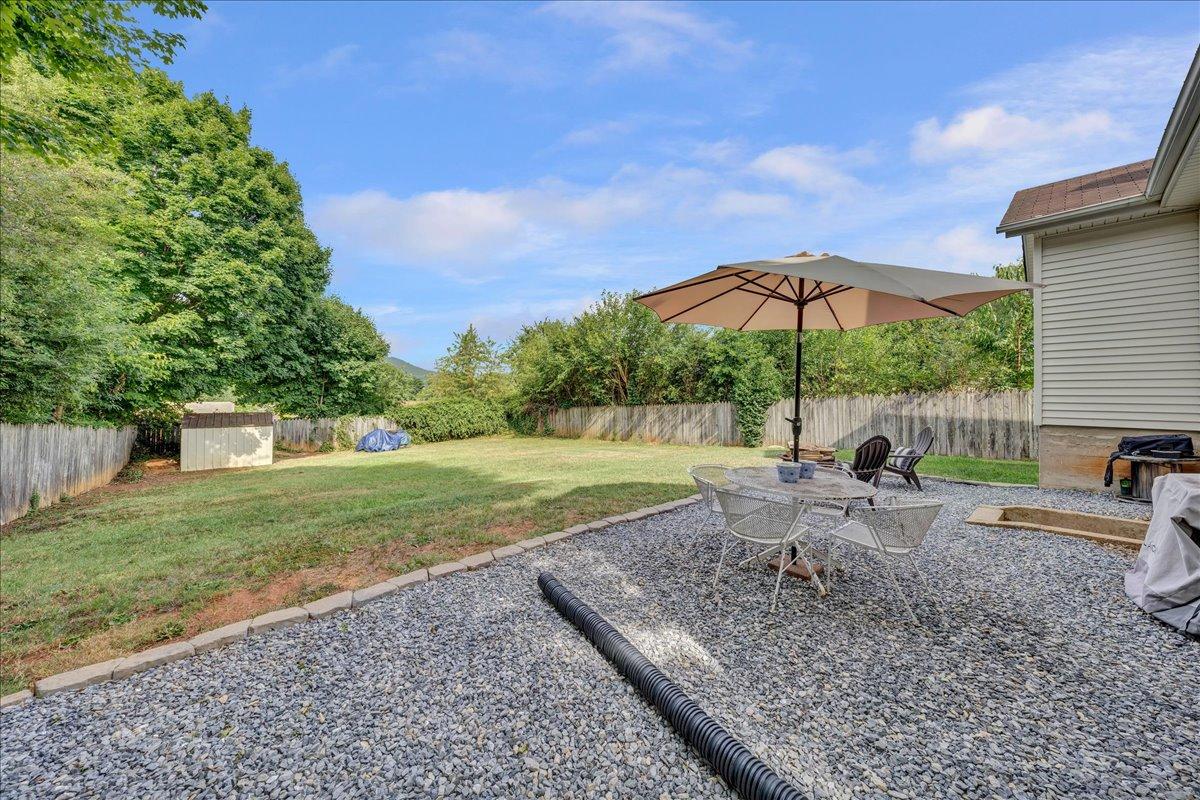 4705 Hazelridge Road Northwest Roanoke, VA 24012 - Photo 25 of 31 Backyard