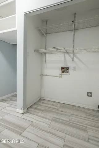 a view of empty room