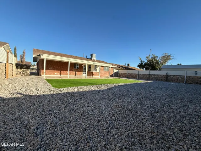 a front view of a building