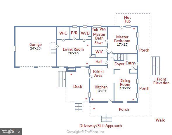 1439 Gilbert Road Arnold, MD 21012 - Photo 66 of 68 Main Level Floor Plan
